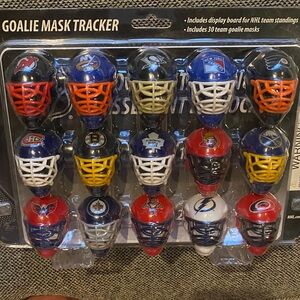 NHL Hockey 2010 NIB Mini Goalie Masks Set - 30 Teams NWT